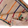 artisan-handmade-moroccan-carpet Contemporary Berber area rug with minimalist abstract design.