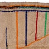 authentic-moroccan-tribal-wool-rug Handmade Moroccan Berber Rug – Ivory Wool with Colorful Abstract Stripes