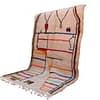 authentic-moroccan-wool-rug Cream Moroccan wool rug featuring minimalist geometric line design.