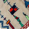 cream-blue-beni-ourain-style-rug Moroccan rug with colorful tribal design