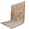 moroccan-cream-wool-rug-geometric-design Front-facing shot of an ivory Berber wool rug featuring minimalist geometric patterns.