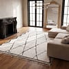authentic-beni-ourain-rug-moroccan-tribal-carpet Handmade Ivory Black Geometric Berber Wool Rug – Moroccan Tribal Boho Statement Carpet