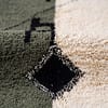 authentic-moroccan-green-rug-geometric-berber-rug Olive Green Beni Ourain Rug- Handmade Moroccan Wool Carpet - Minimalist Berber Shag Rug