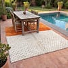 beni-ourain-rug-orange-cream-dots-authentic-moroccan-wool-carpet Orange & White Polka Dot Moroccan Rug | Handmade Berber Wool Rug | Boho Nursery , Living Room Decor