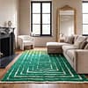 contemporary-moroccan-rug-green-geometric-wool-area-rug jjsj