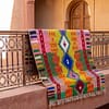 eclectic-moroccan-rug-modern-maximalist-decor Colorful Moroccan Rug, Artistic Moroccan Wool Rug, Custom Morrocan Rug, Handmade Carpet