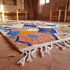 handmade-moroccan-area-rug-colorful-azilal-style-carpet Handmade Moroccan Azilal Rug, Colorful Tribal Geometric Berber Carpet