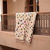 handmade-moroccan-azilal-rug-colorful-berber-rug Amazigh Symbol Moroccan Rug | Handmade Berber Wool Carpet | Tifinagh Geometric Area Rug | Tribal Boho Home Decor | Custom Size Rugs