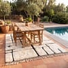 ivory-moroccan-rug-natural-wool-textured-home-rug Handmade Ivory Moroccan Beni Mrirt Rug, High Pile Wool Berber Carpet