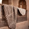 luxury-beni-ourain-area-rug-handwoven-moroccan Brown Handmade Wool Carpet |Artisan Moroccan Geometric Rug | Boho Berber Area Rug | Tribal Decor | unique home gift