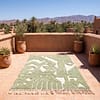 modern-moroccan-wool-rug-geometric-olive-green-area-rug Handmade Olive Green Moroccan Wool Rug, Abstract Berber Shag Area Carpet