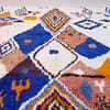 moroccan-berber-rug-geometric-boho-carpet-for-living-room Handmade Moroccan Azilal Rug, Colorful Tribal Geometric Berber Carpet