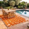 moroccan-berber-rug-orange-neutral-home-decor Orange Beni Ourain Rug | Handmade Moroccan Wool Berber Carpet