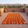 moroccan-rug-orange-beni-ourain-handmade-boho-area-rug Orange Beni Ourain Rug | Handmade Moroccan Wool Berber Carpet