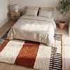 moroccan-wool-rug-rust-terracotta-geometric-area-rug-handwoven Authentic Moroccan Berber Rug, Handwoven Wool Area Rug, Neutral Boho Living Room Carpet, Geometric Decor