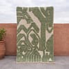 olive-green-moroccan-berber-wool-rug-handmade-area-rug Handmade Olive Green Moroccan Wool Rug, Abstract Berber Shag Area Carpet