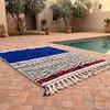royal-blue-moroccan-rug-soft-handmade-wool-area-carpet Cobalt Blue Berber Rug | Authentic Handwoven Wool Tribal Moroccan Area Rug