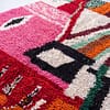 statement-moroccan-rug-abstract-tribal-design-wool-rug Colorful Moroccan Azilal Rug | Handmade Abstract Berber Wool Rug | Boho Rainbow Area Rug | Tribal Handwoven Carpet | Eclectic Decor