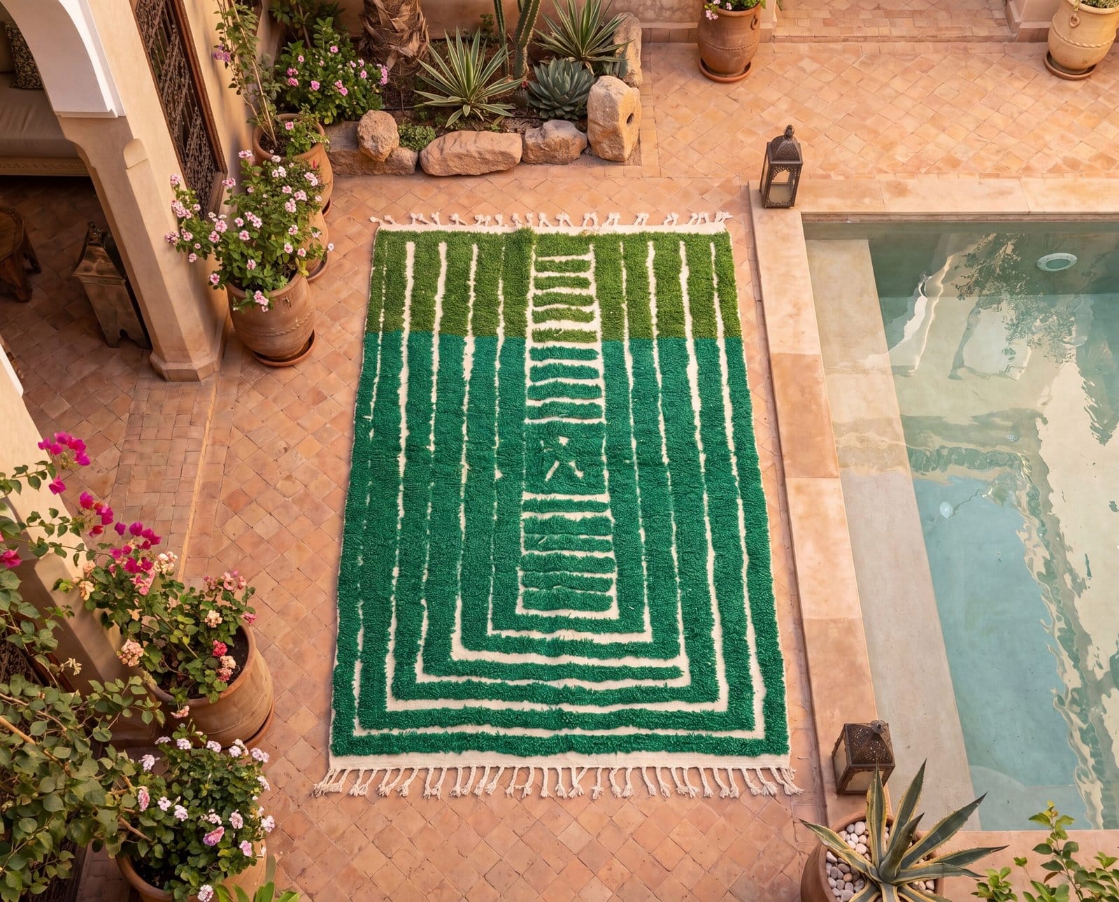 artisan-moroccan-rug-emerald-green-shag-area-rug-bohemian jjsj