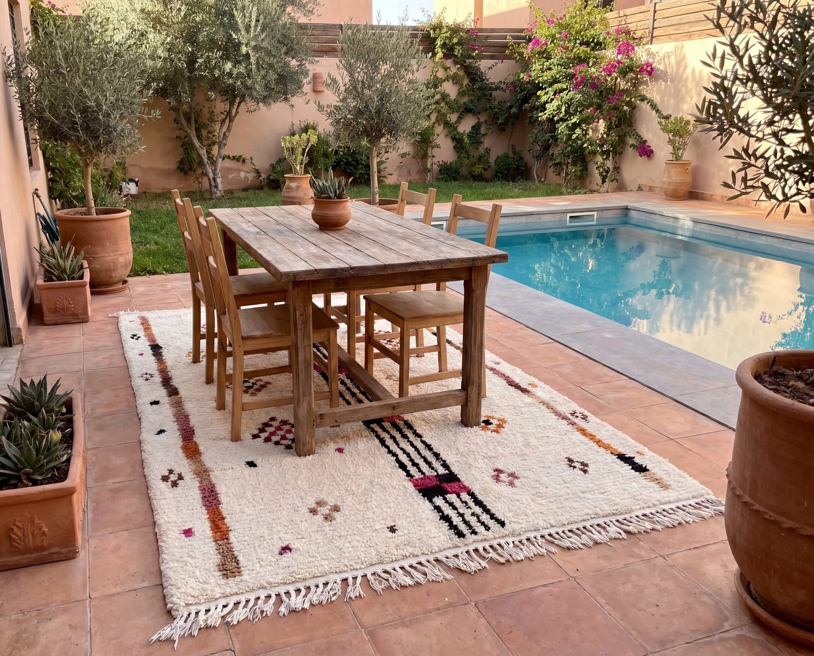 authentic-azilal-rug-handwoven-moroccan-decor Vintage Azilal Rug | Handmade Moroccan Berber Wool Carpet | Tribal Boho Area Rug | Custom Size Home Decor