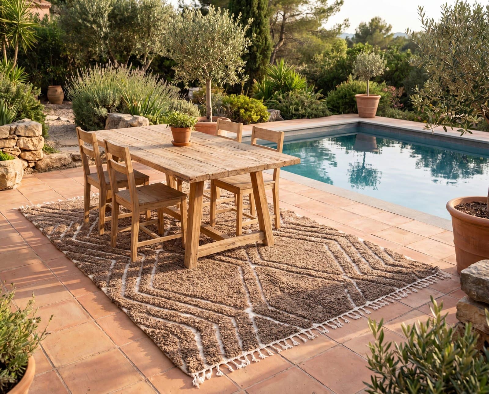 authentic-moroccan-wool-rug-bohemian-home-decor Brown Handmade Wool Carpet |Artisan Moroccan Geometric Rug | Boho Berber Area Rug | Tribal Decor | unique home gift