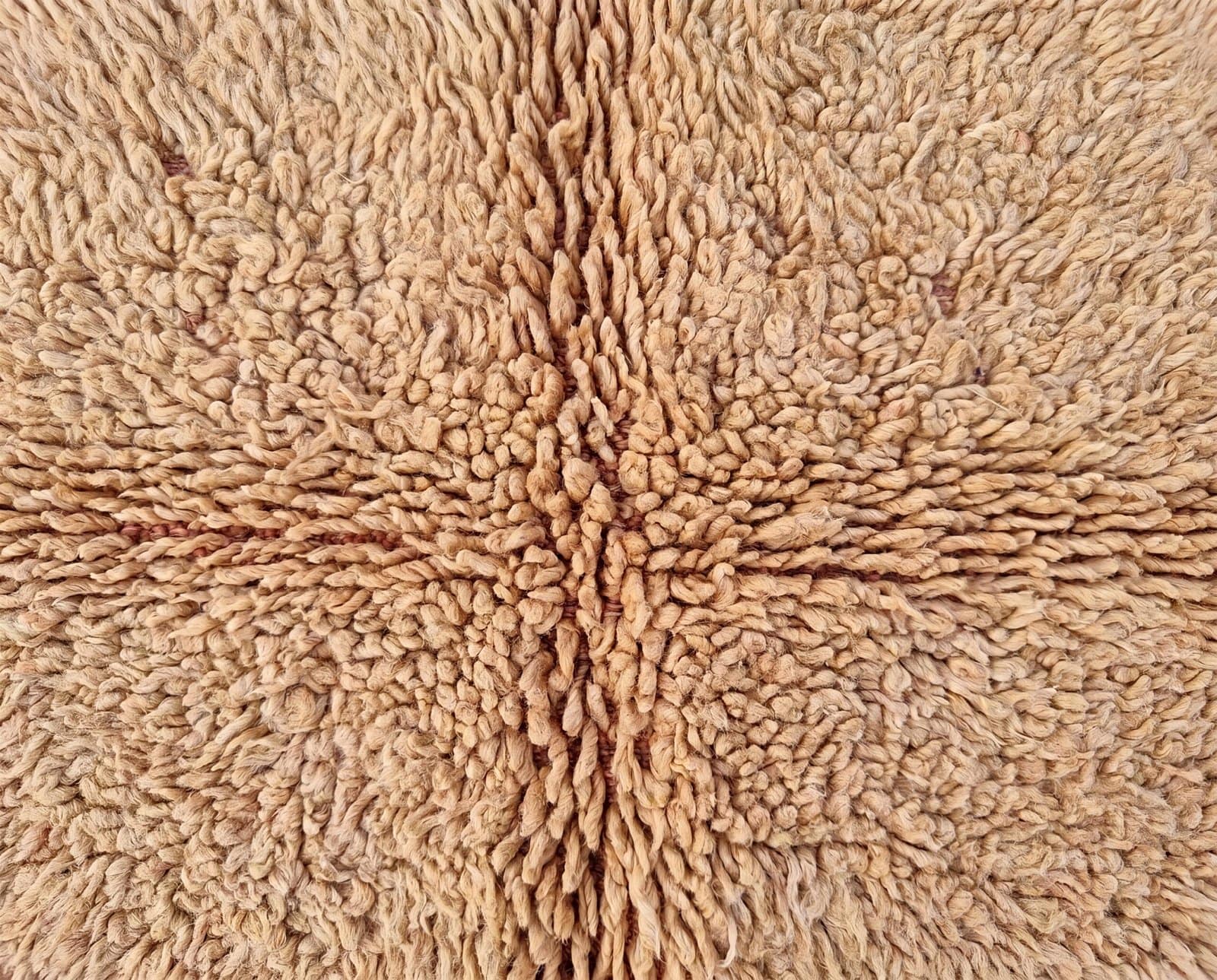 neutral-moroccan-rug-etsy-best-seller-home-decor Handmade Moroccan Berber Rug | Plush Beige Wool Area Rug with Tribal Red Border | Boho Luxury Home Decor Carpet for Living Room & Bedroom