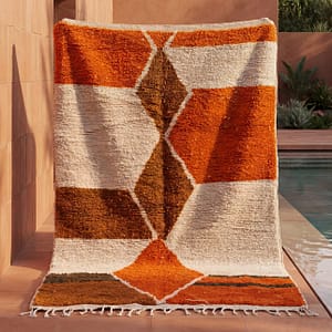 orange-moroccan-berber-rug-geometric-wool-carpet-boho-area-rug hhuh