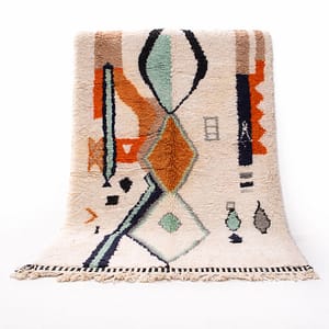 multicolor-beni-ourain-handmade-moroccan-rug Handmade Moroccan Colorful Wool Rug – Beni Ourain Berber Area Rug